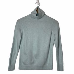 Talbots Baby Blue Cashmere Long Sleeve Sweater